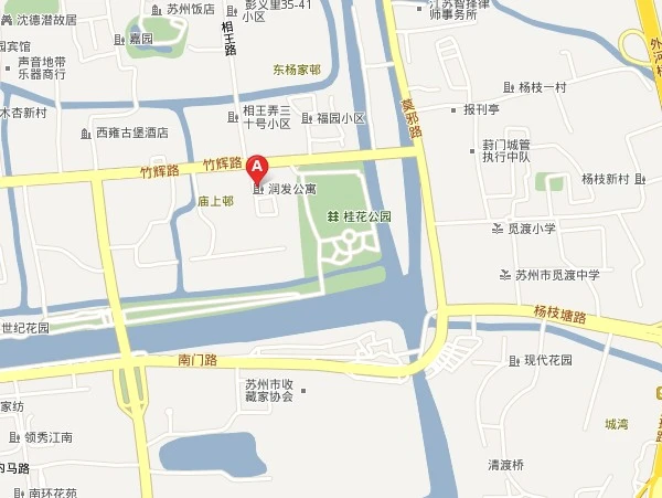 润发公寓交通图