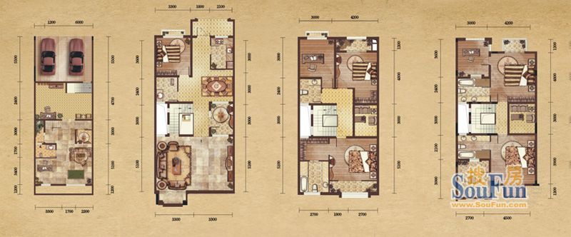 融创伊顿庄园户型图