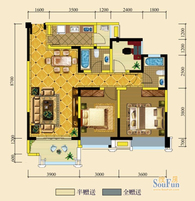 国际城四期c4户型图