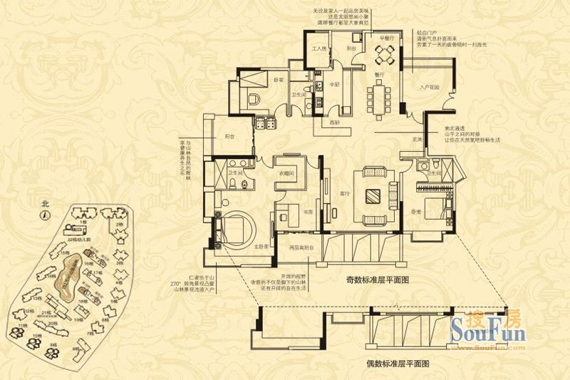 中海康城国际户型图