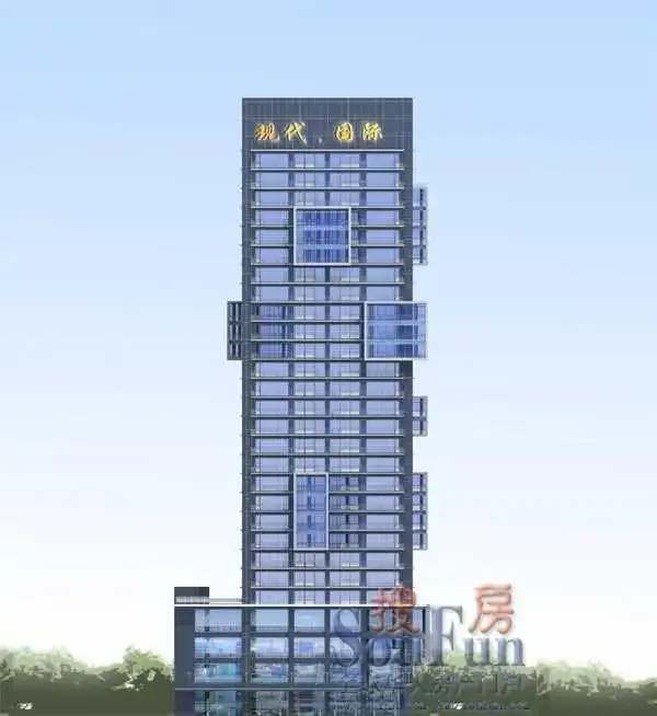 现代国际1室南朝向1800.00元/月出租