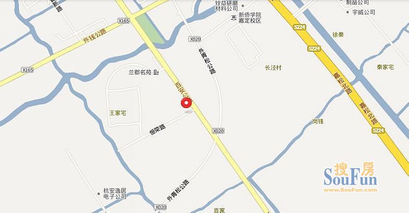 路劲上海庄园交通图