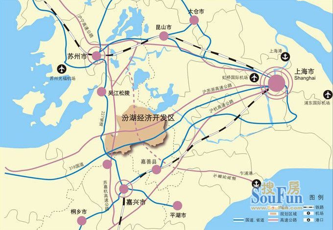 香悦水岸交通图