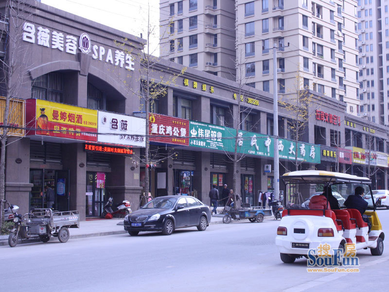 芜湖左岸休闲特色商业街实景图