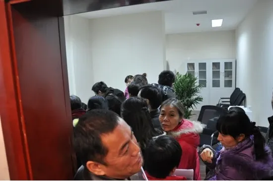售房部开放现场