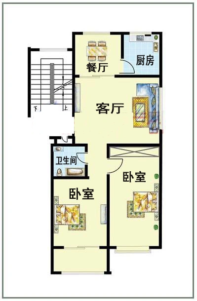 玉泉小区二室二厅一厨一卫 2室2厅1卫1厨 0.00㎡