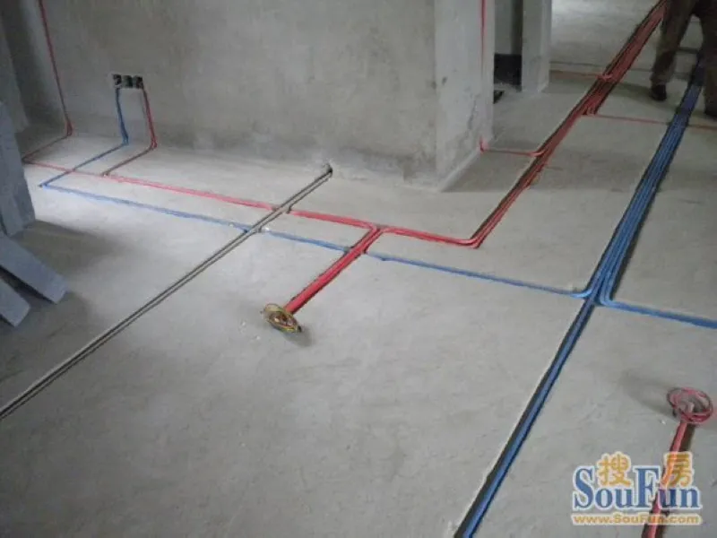 百步亭现代城三区装修室内走线实景图(20120712)-武汉搜房网