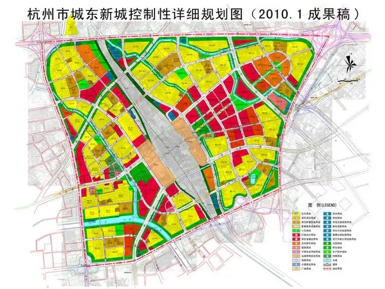德信东望控规图-杭州搜房网