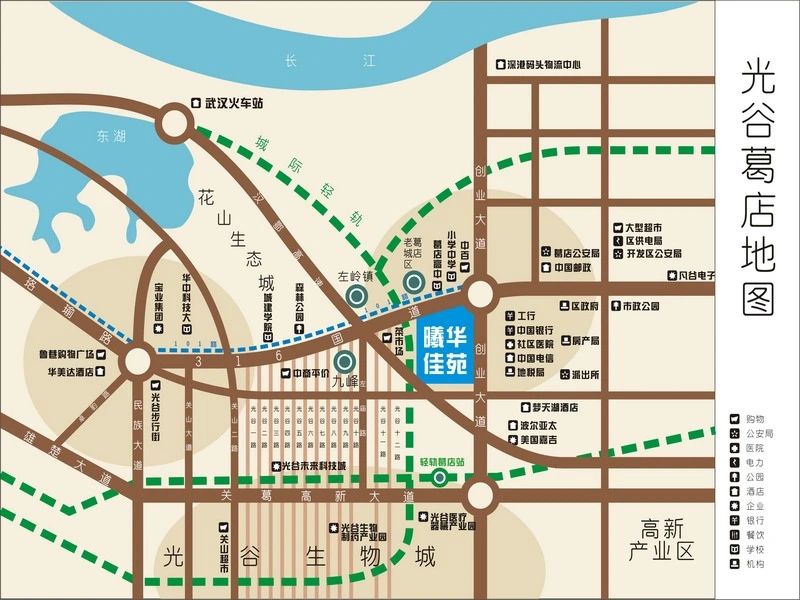 曦华佳苑交通图