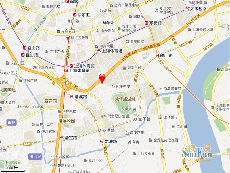 徐汇苑交通图