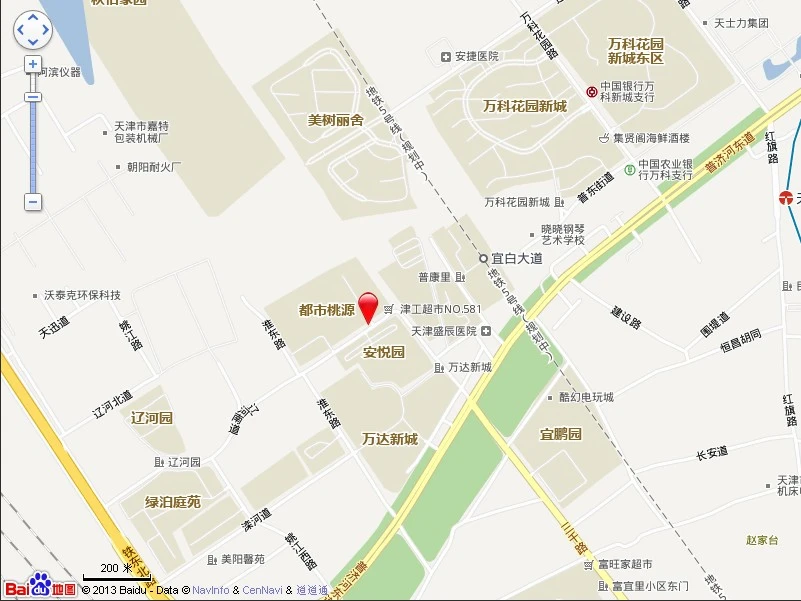 都市桃源交通图