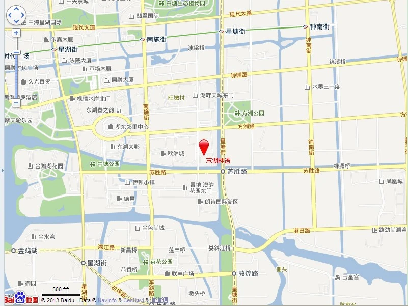 东湖林语交通图