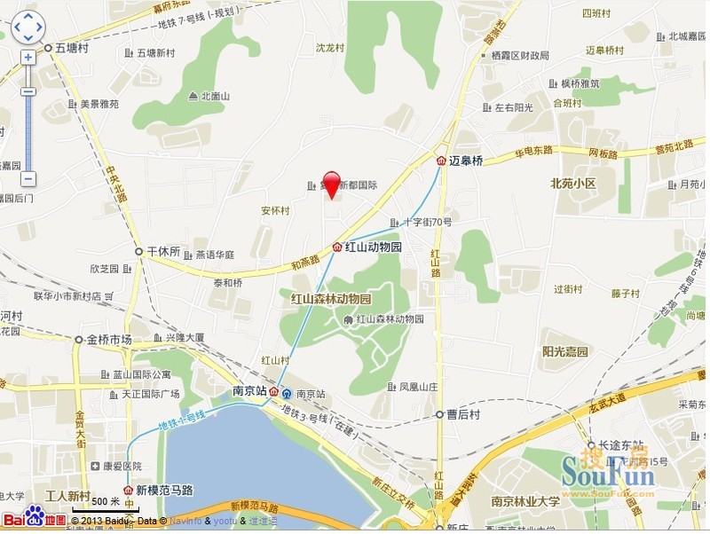 紫霞公寓交通图