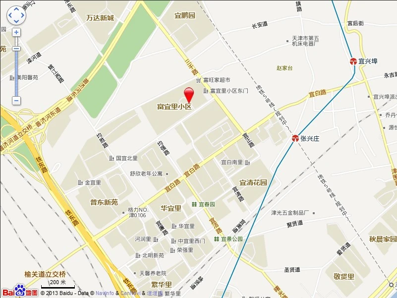 富宜里交通图