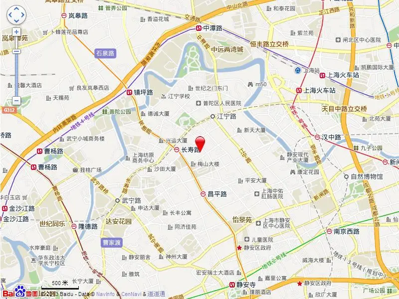 西康路989交通图