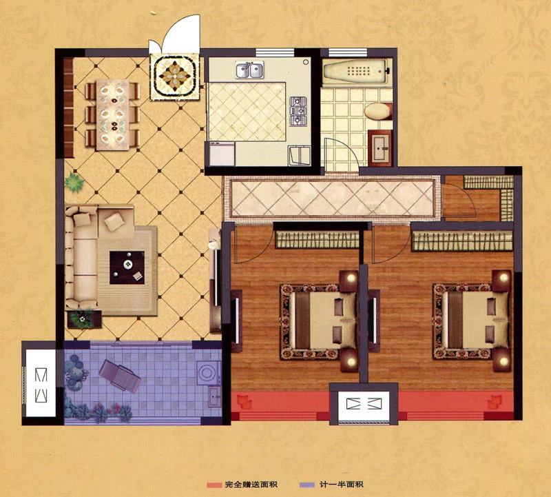 绿城锦园户型图