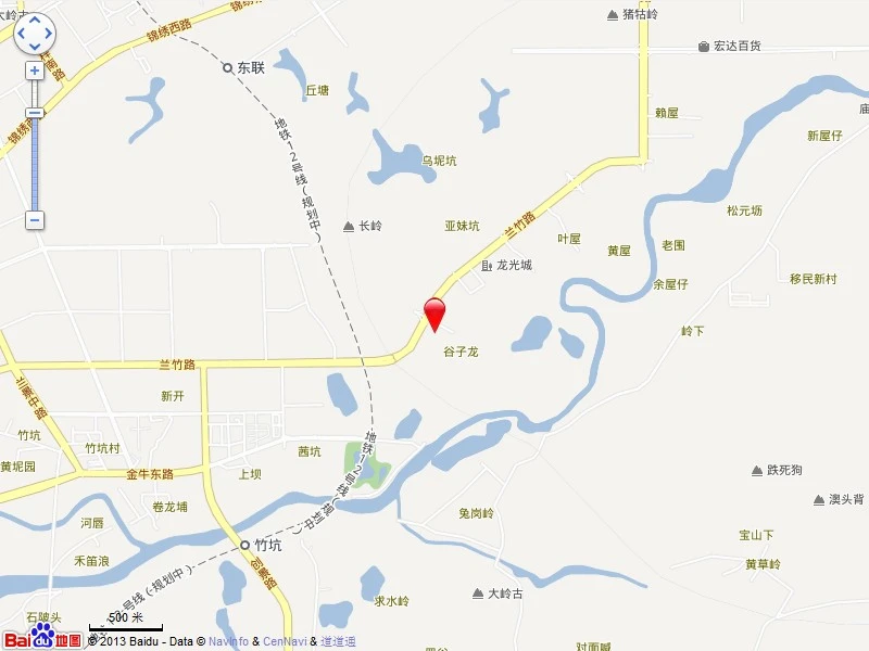 龙光城交通图