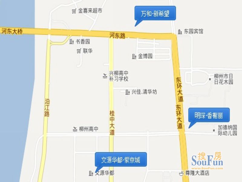 明琛·香榭丽交通图