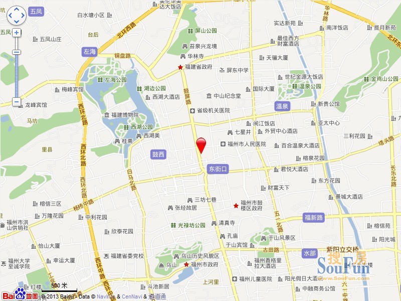 红霞新城交通图