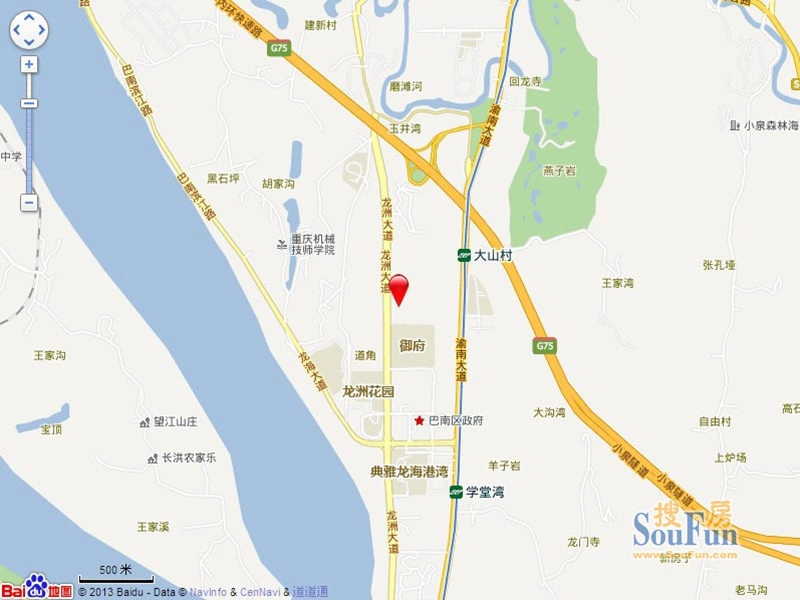 银茂江尚怡景交通图
