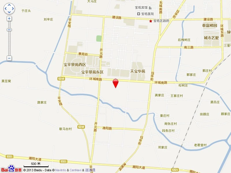 塞纳世家交通图