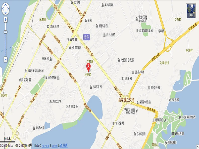 融海杰座交通图
