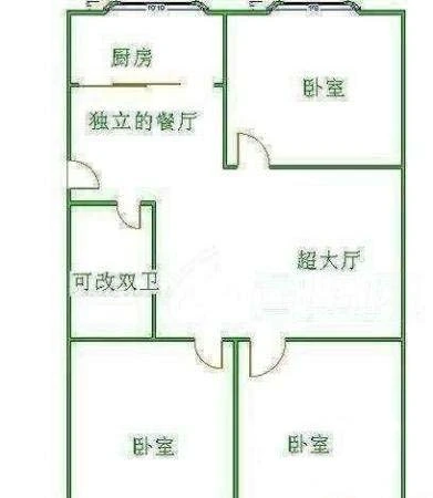 屿浦新苑屿浦新苑 户型图 4室2厅2卫1厨 138.00㎡