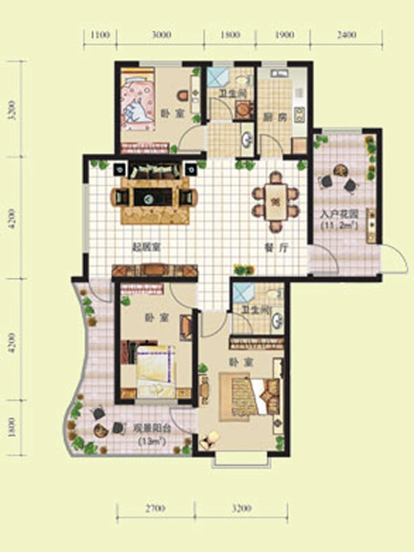 北京商铺网 东戴河新区 海韵馨园 海韵馨园的相册 海韵馨园户型图>