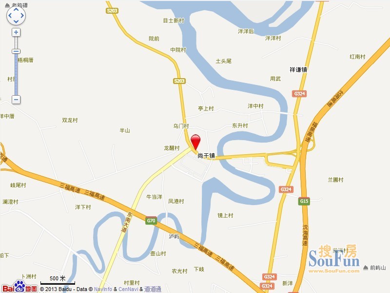 江浩尚景园交通图