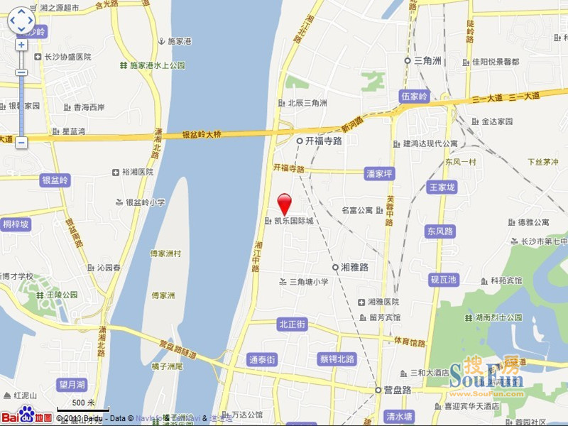 福乐香江锦城交通图