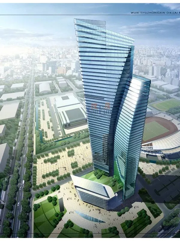 润华国际大厦鸟瞰图