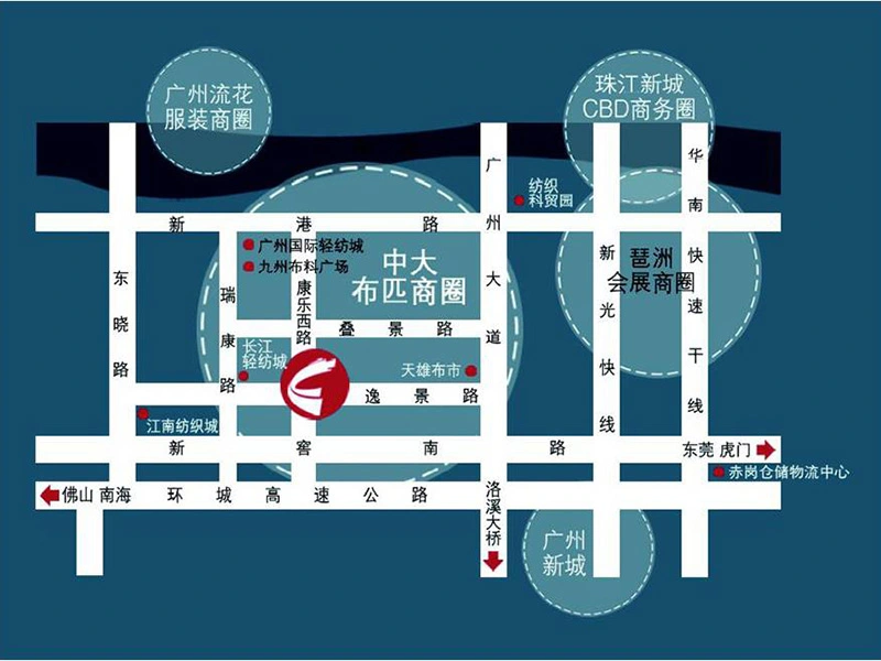 广州CFD商汇区域交通介绍
