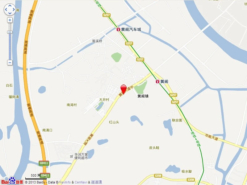 南沙麒麟新村交通图