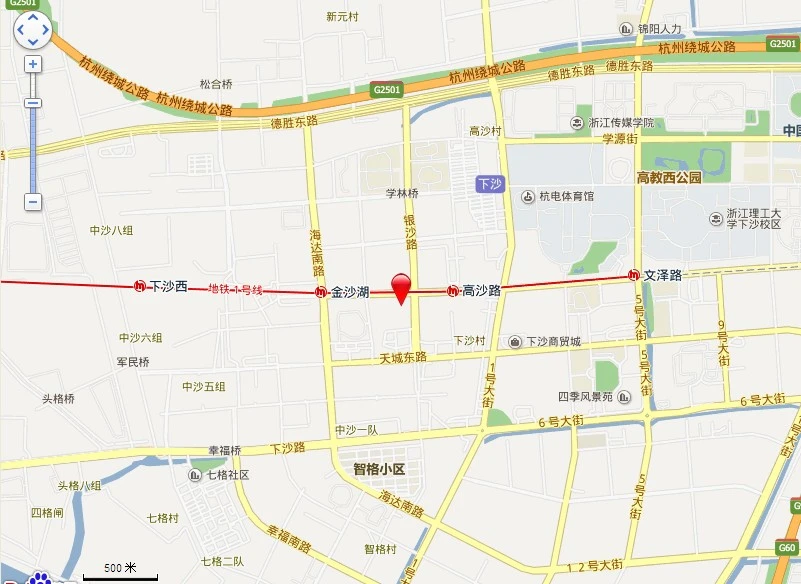 锦湖家园 交通图