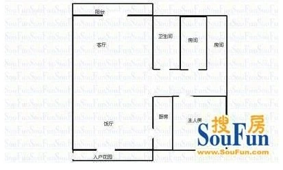 忠信翡翠苑忠信翡翠苑三居 3室2厅1卫1厨 0.00㎡