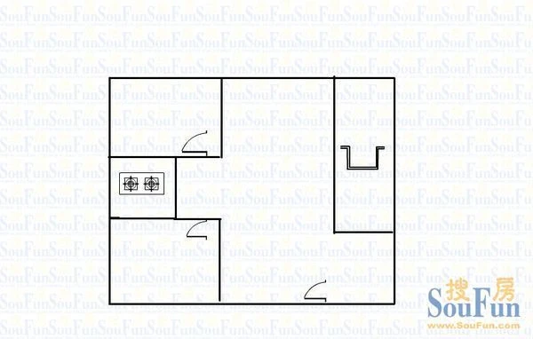 贯溪小区贯溪小区 户型 3室2厅2卫1厨 0.00㎡