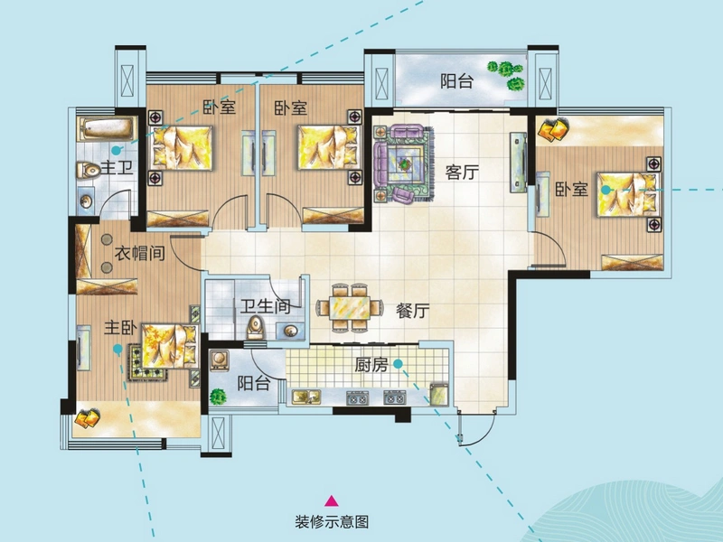 南宁大唐果户型介绍