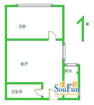 富雅豪临富雅豪临 1室1厅1卫1厨 0.00㎡