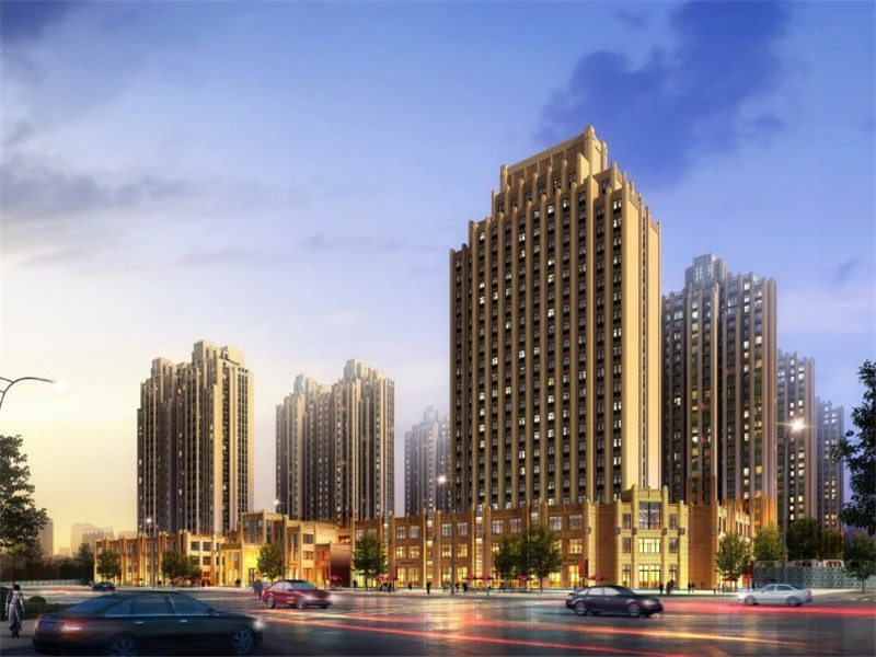 建业壹号城邦效果图