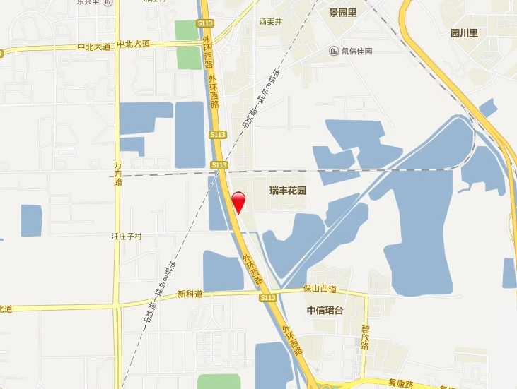 西苑别墅交通图