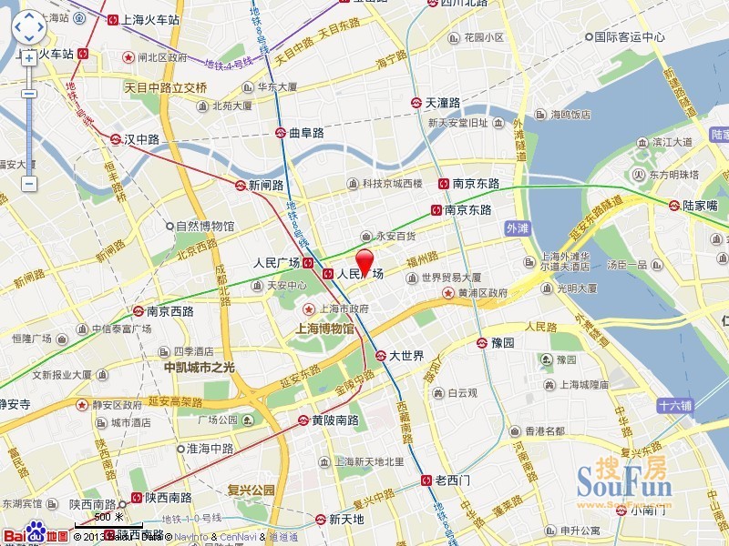中福城二期交通图