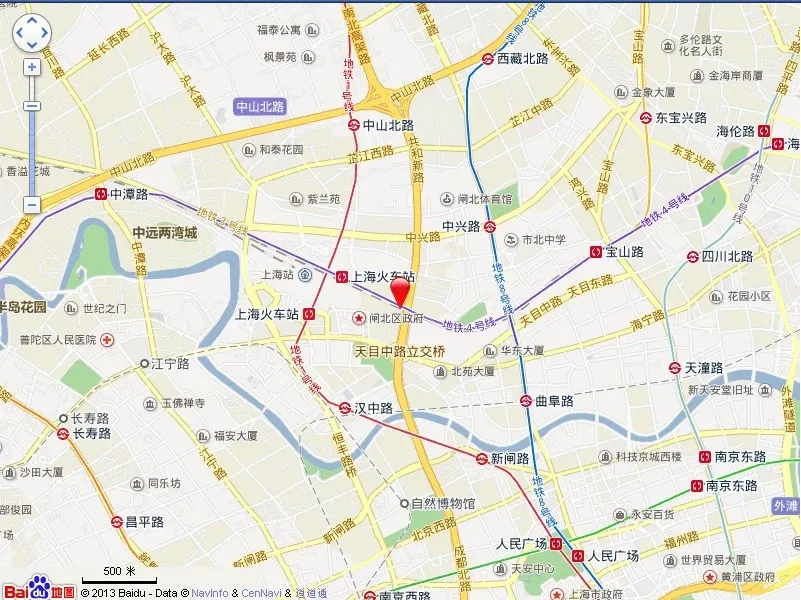 凯成苑交通图