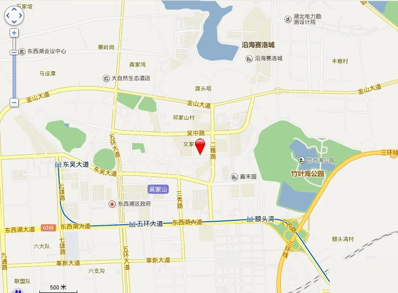 吴兴小区交通图