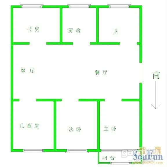 碧翠苑碧翠苑四居室 4室2厅2卫1厨 0.00㎡