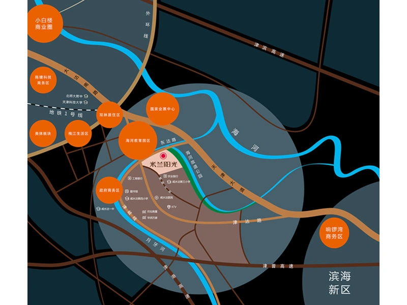 米兰阳光交通图