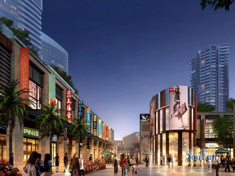 宝能·城市广场预计11月份开放临时销售中心