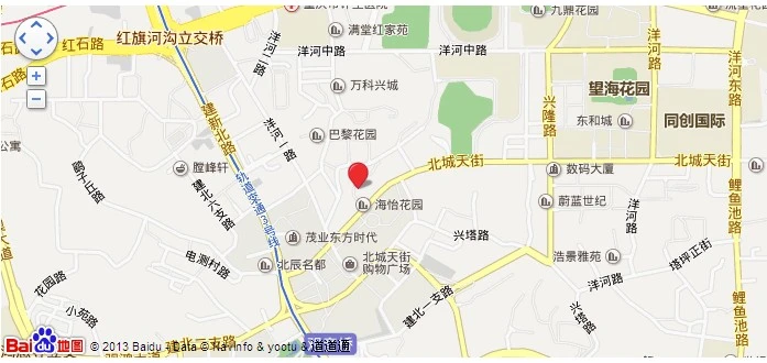 海逸花园交通图