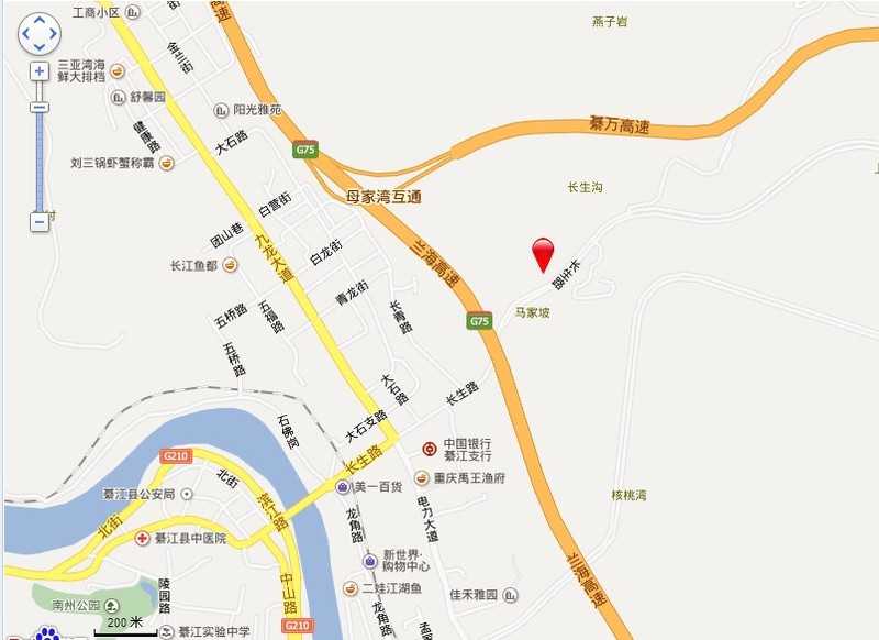 普惠尚城名都交通图