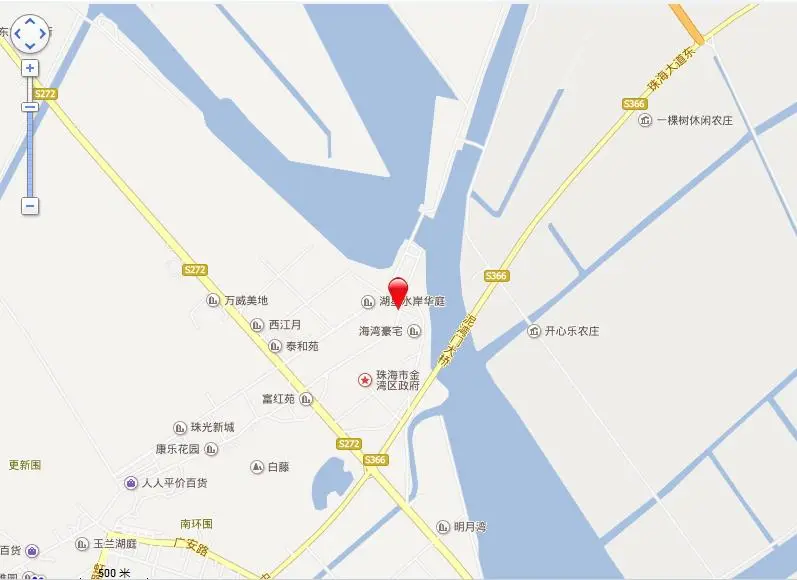 文华小区交通图