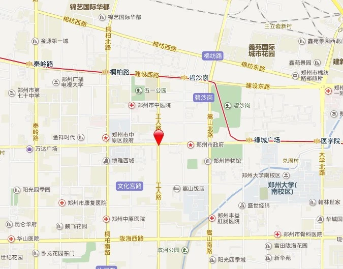 勘察机械厂家属院交通图